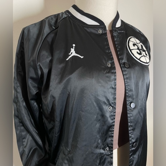 Nike Air Jordan | He Got Game | Street Style Collaboration Satin Jacket | Small - Picture 2 of 10